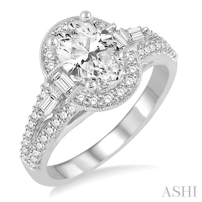 OVAL SHAPE DIAMOND ENGAGEMENT RING