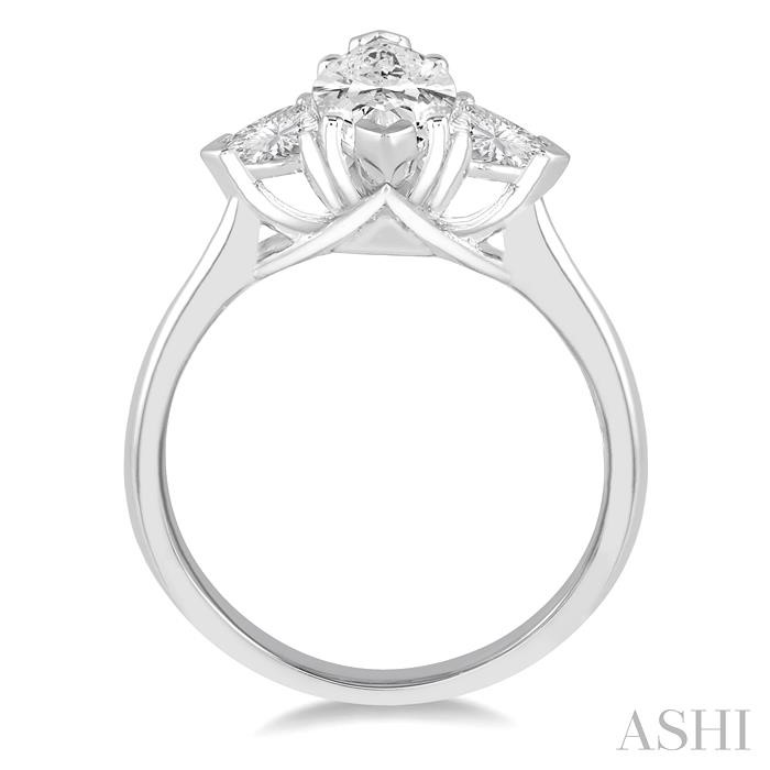 Marquise Shape Diamond Engagement Ring-3