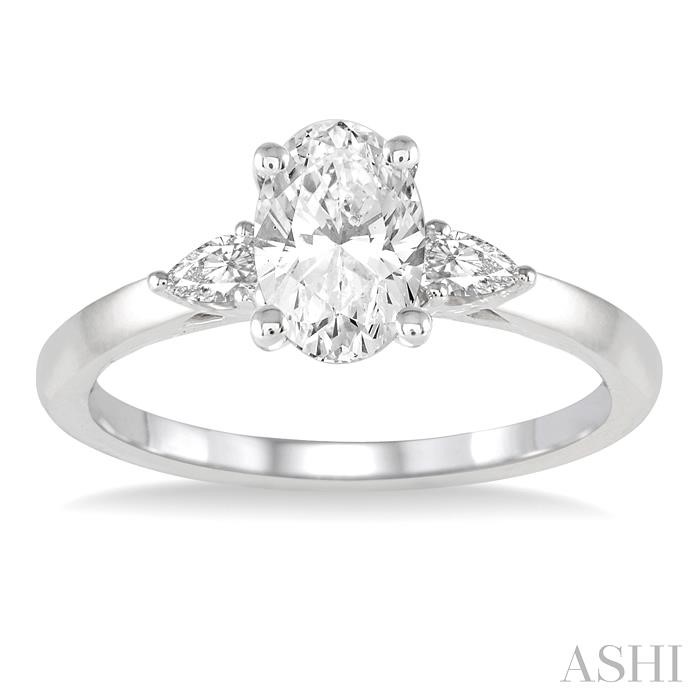 Oval Shape Diamond Engagement Ring-2
