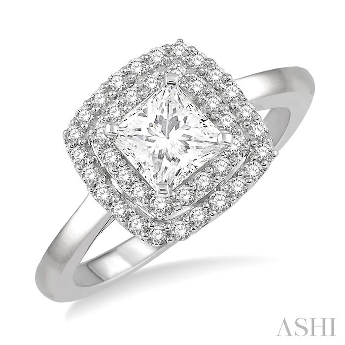 SEMI-MOUNT DIAMOND ENGAGEMENT RING