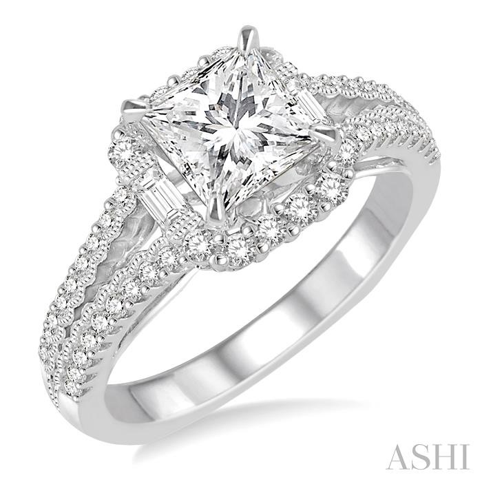 HALO DIAMOND ENGAGEMENT RING