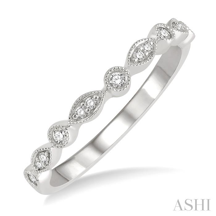 STACKABLE DIAMOND WEDDING BAND