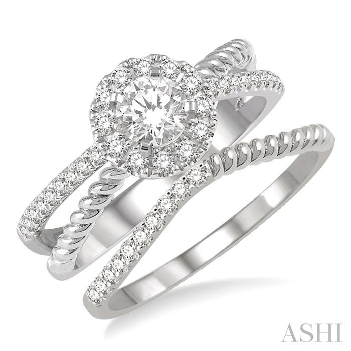 DIAMOND WEDDING SET