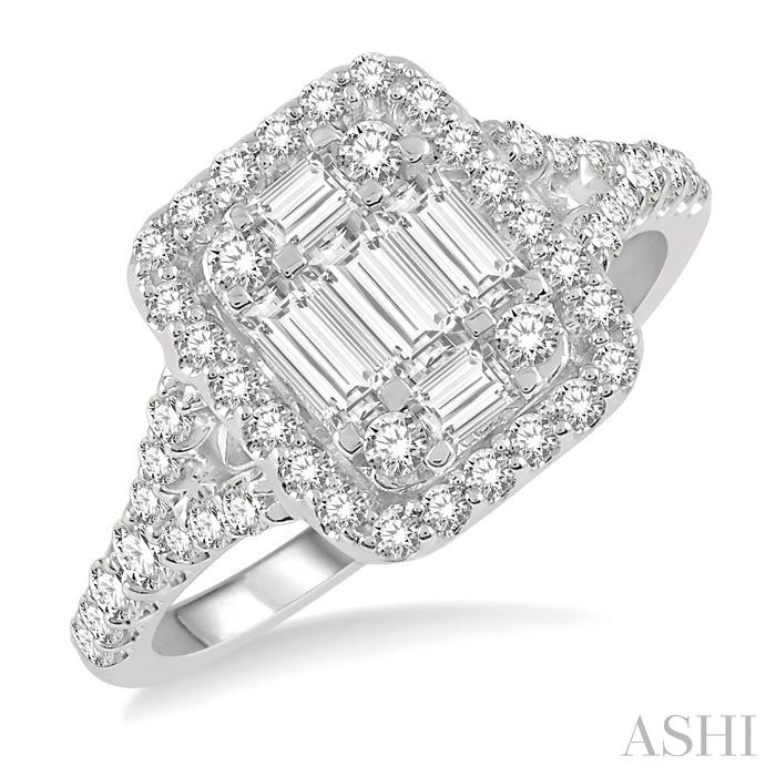 HALO FUSION DIAMOND RING