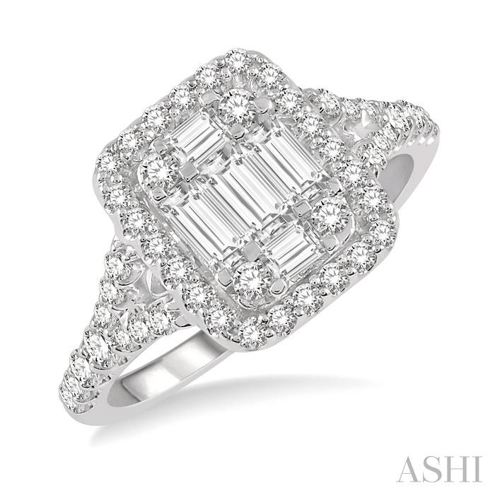 HALO FUSION DIAMOND RING