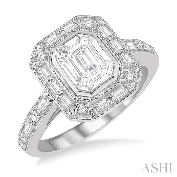 HALO FUSION DIAMOND RING