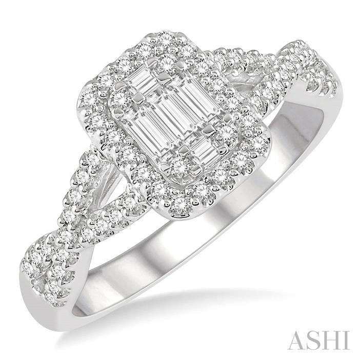 HALO FUSION DIAMOND RING