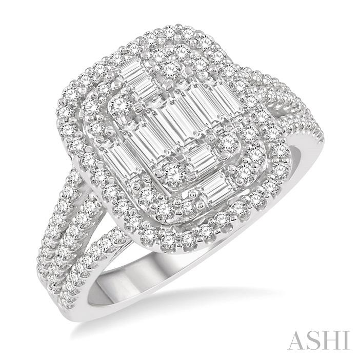 HALO FUSION DIAMOND RING