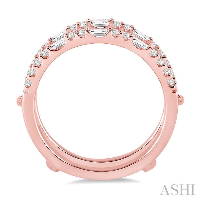 Baguette Diamond Insert Ring-3
