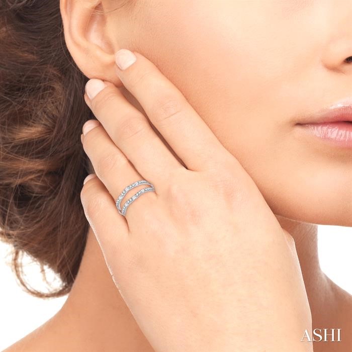 Baguette Diamond Insert Ring-4