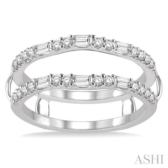 Baguette Diamond Insert Ring-2