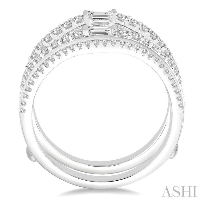 Baguette Diamond Insert Ring-3