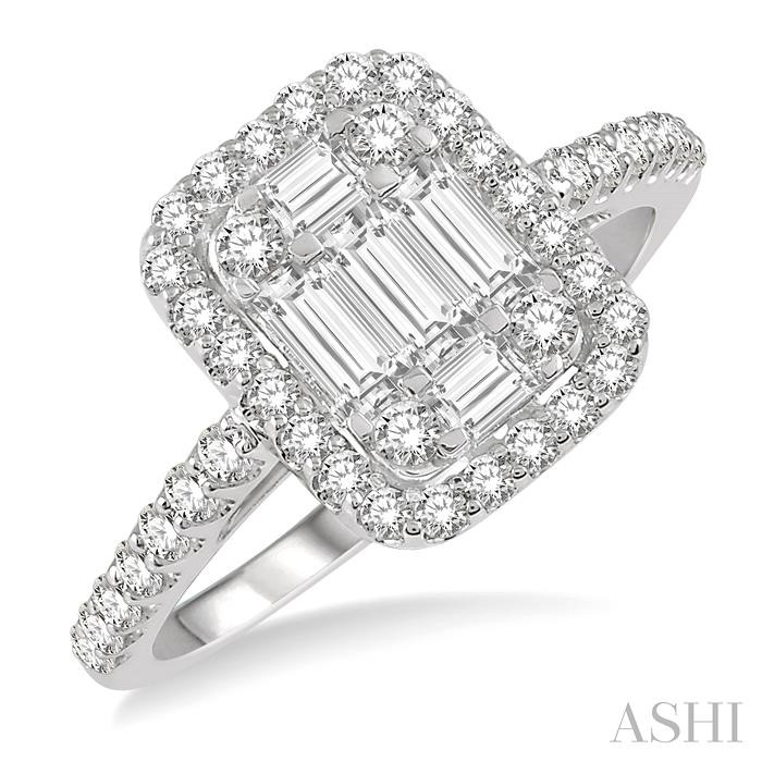 HALO FUSION DIAMOND RING