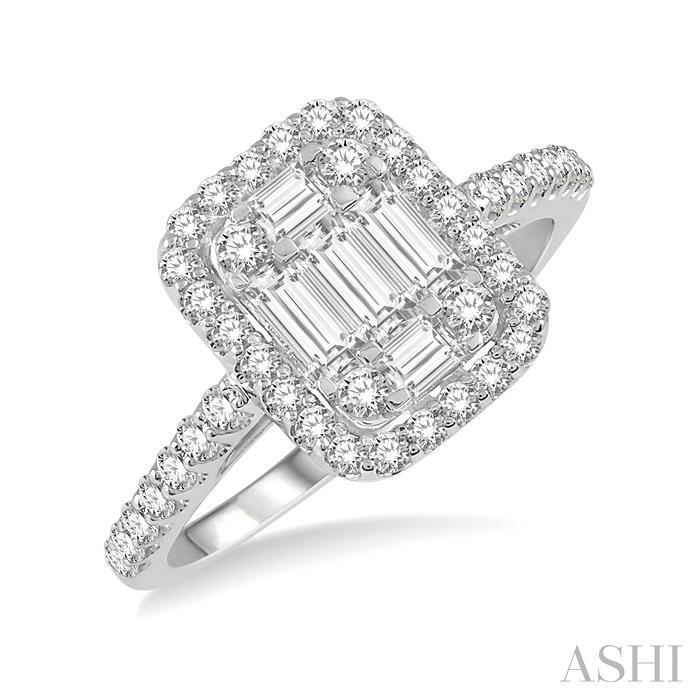 HALO FUSION DIAMOND RING