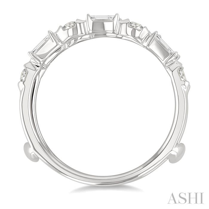 Baguette Diamond Insert Ring