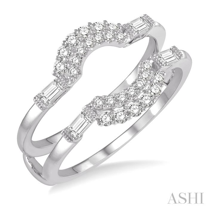 BAGUETTE DIAMOND INSERT RING