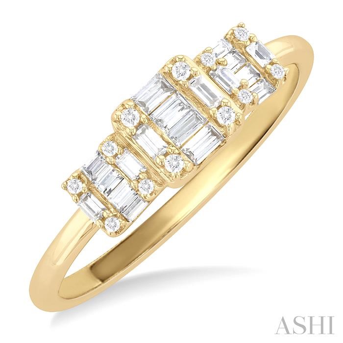 PAST PRESENT & FUTURE FUSION DIAMOND ENGAGEMENT RING