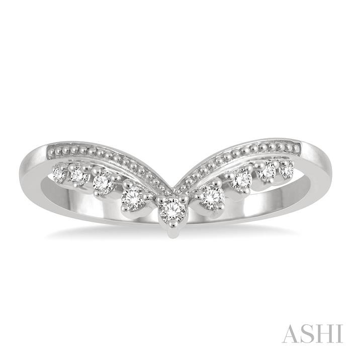 Chevron Diamond Fashion Ring-2