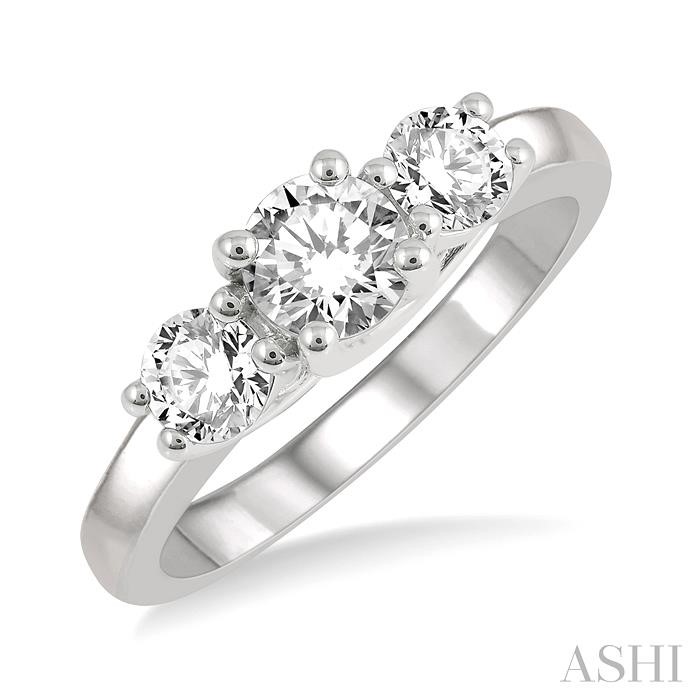 PAST PRESENT & FUTURE DIAMOND RING