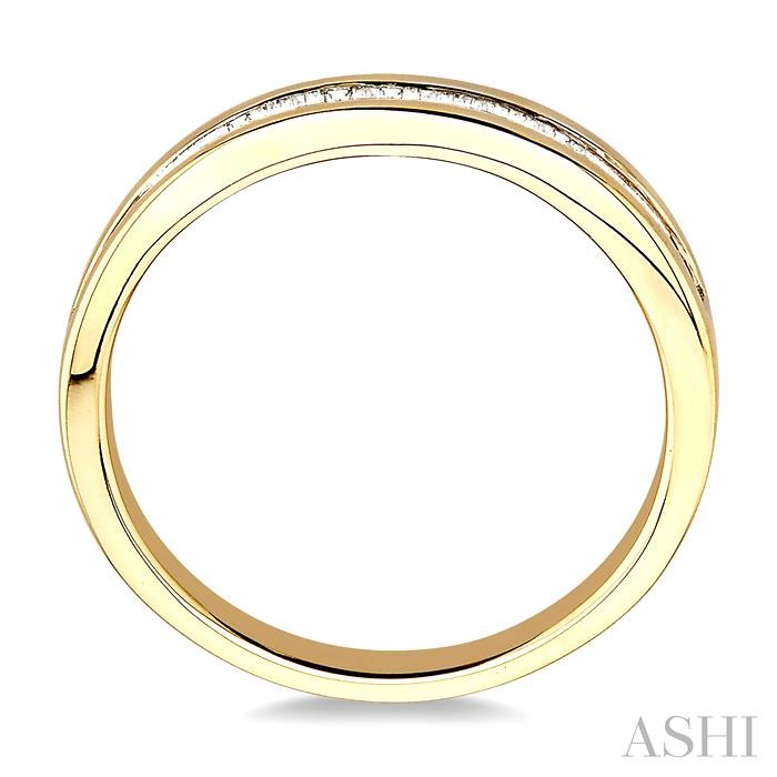 Channel Set Baguette Diamond Wedding Band