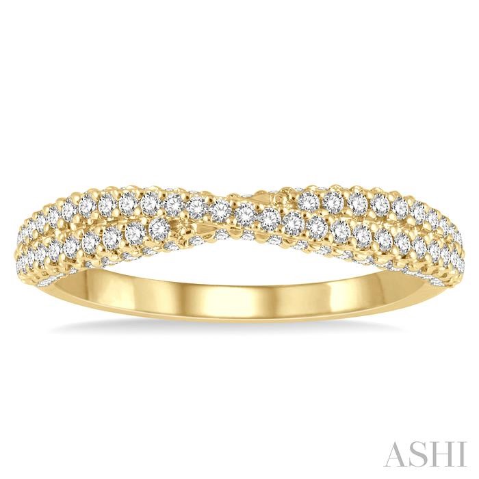 Stackable Diamond Fashion Band-2