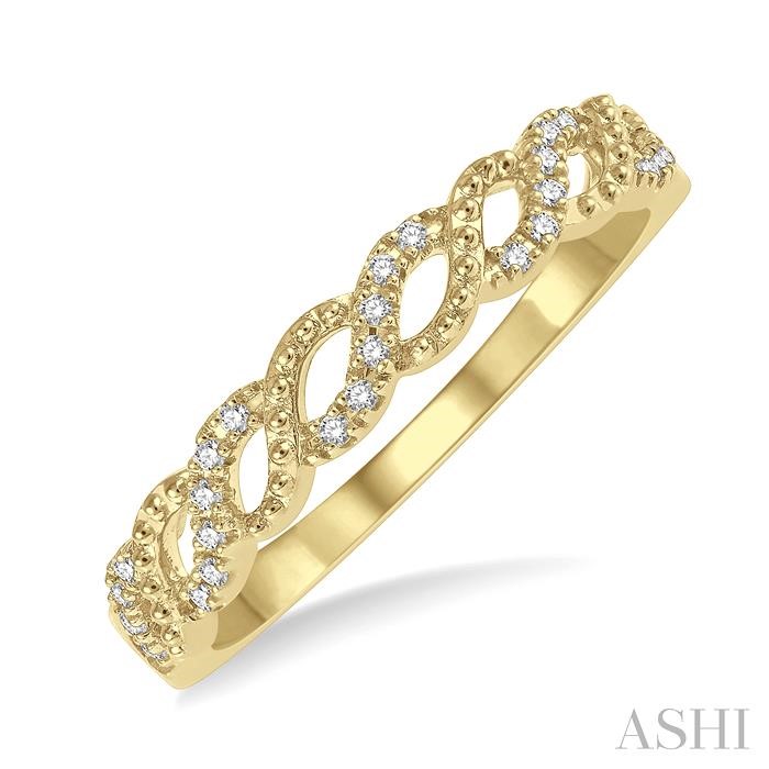 STACKABLE DIAMOND FASHION BAND