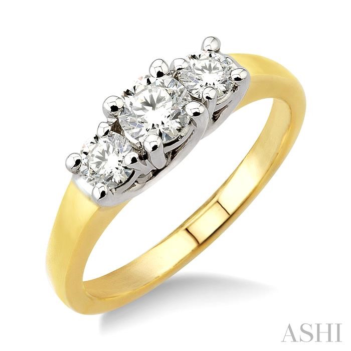 PAST PRESENT & FUTURE DIAMOND RING