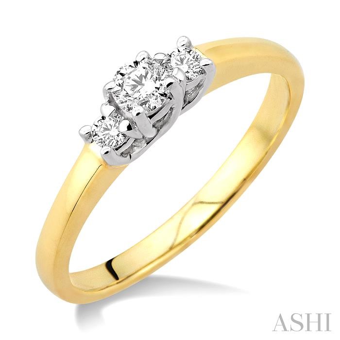 PAST PRESENT & FUTURE DIAMOND RING