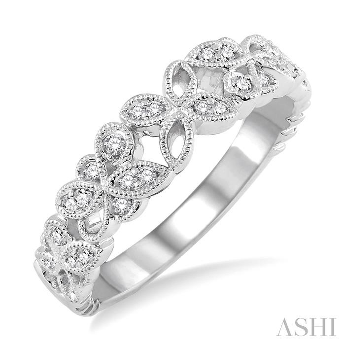 STACKABLE DIAMOND WEDDING BAND