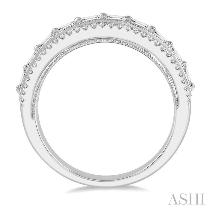 Baguette Diamond Fashion Band-3