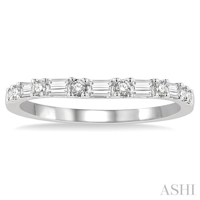 Baguette Diamond Wedding Band-2