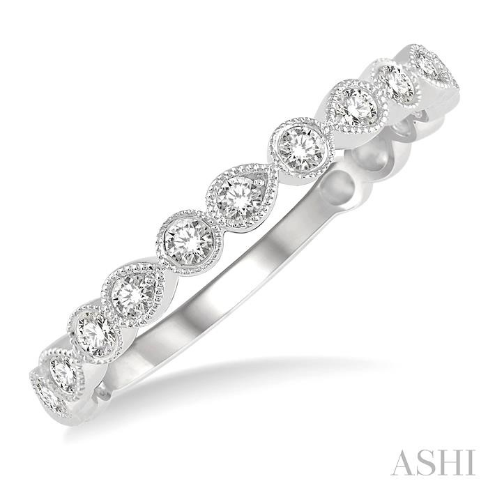 STACKABLE DIAMOND WEDDING BAND