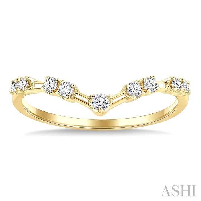 Chevron Diamond Fashion Band