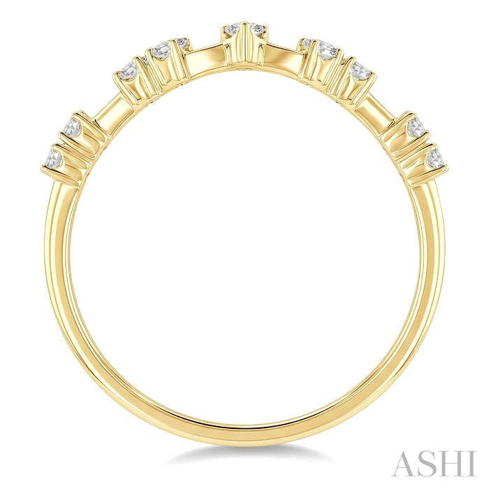 Chevron Diamond Fashion Band