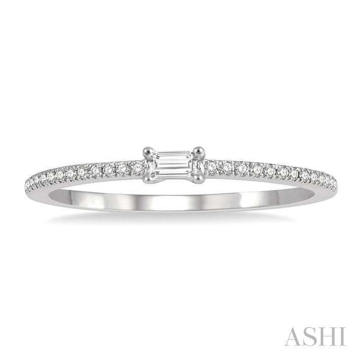 Stackable Petite Baguette Diamond Fashion Ring-2