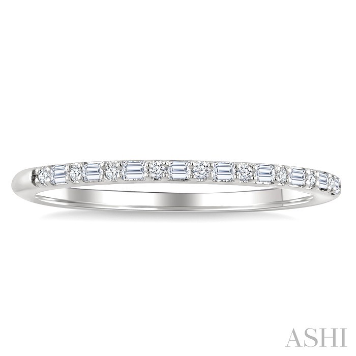 Stackable Baguette Diamond Fashion Band