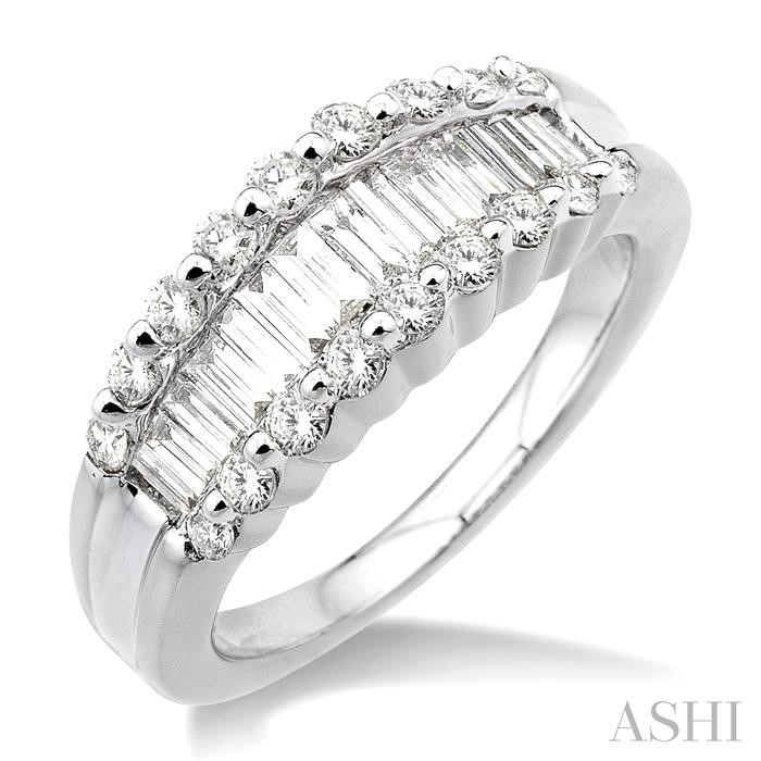 BAGUETTE DIAMOND WEDDING BAND