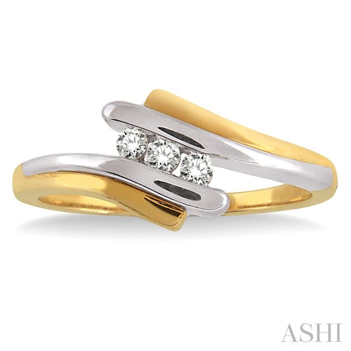 3 Stone Diamond Fashion Band-2