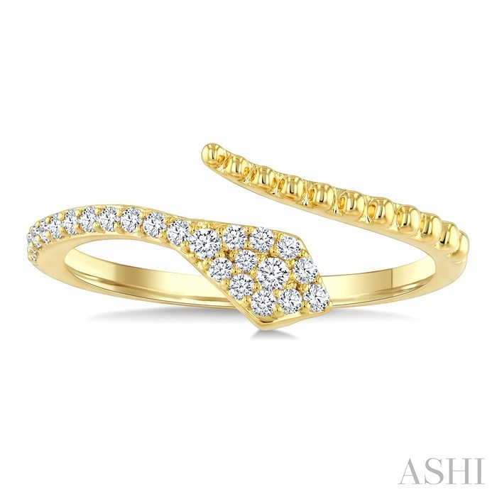Bead Bijoux Snake Diamond Fashion Open Ring