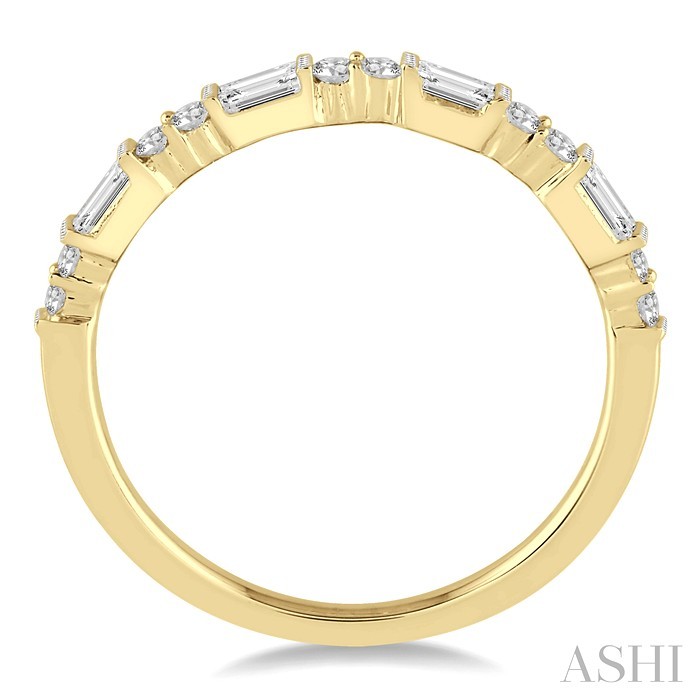 Baguette Diamond Wedding Band