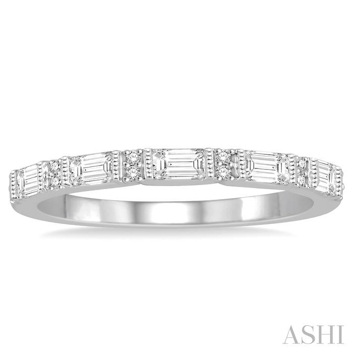 Baguette Diamond Wedding Band-2