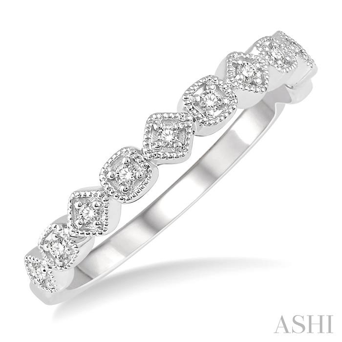 STACKABLE DIAMOND WEDDING BAND