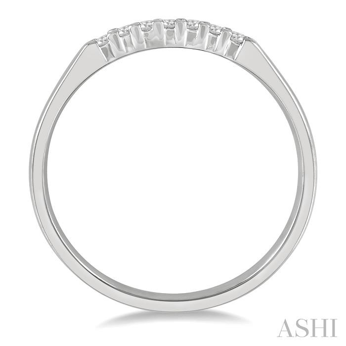 7 Stone Diamond Wedding Band