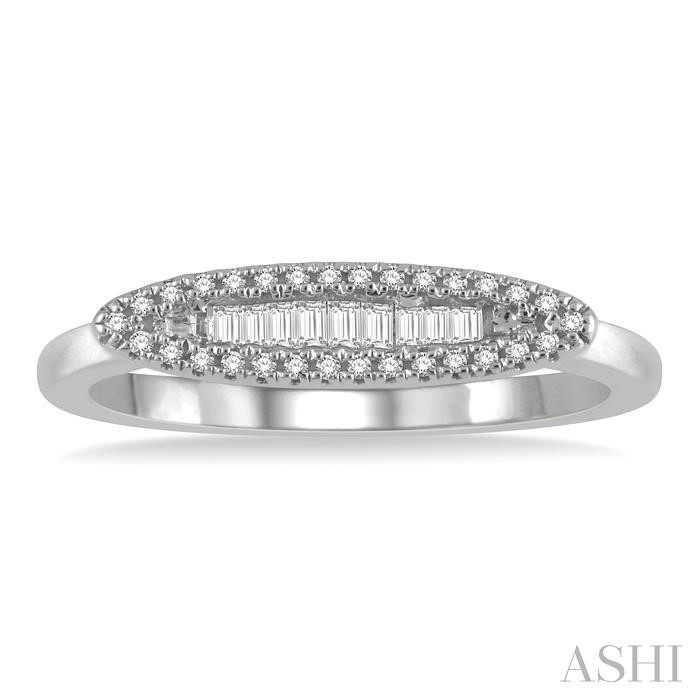 Stackable Petite Baguette Diamond Fashion Ring-2