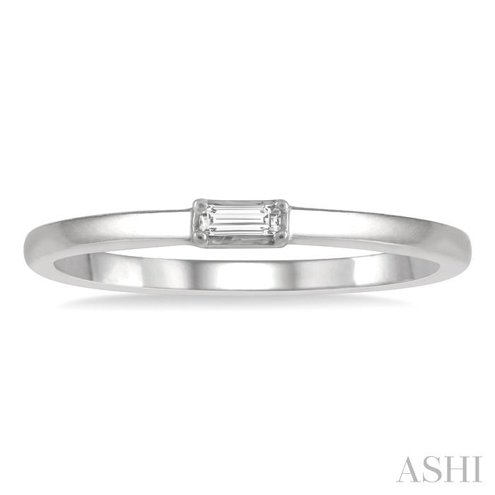 Stackable Petite Baguette Diamond Fashion Ring-2