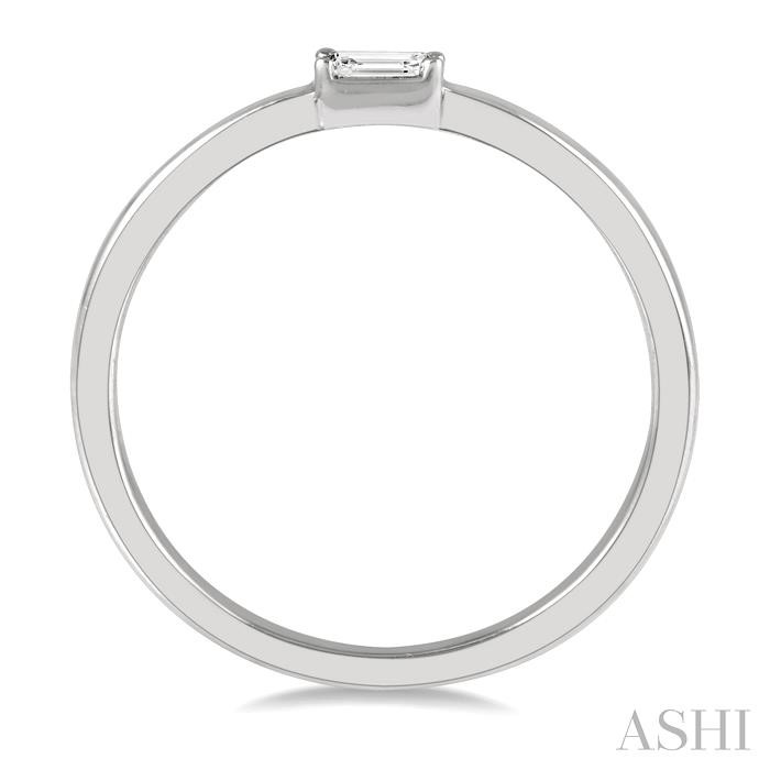 Stackable Petite Baguette Diamond Fashion Ring-3