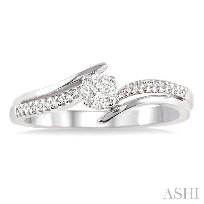 Round Shape Lovebright Diamond Fashion Ring-2