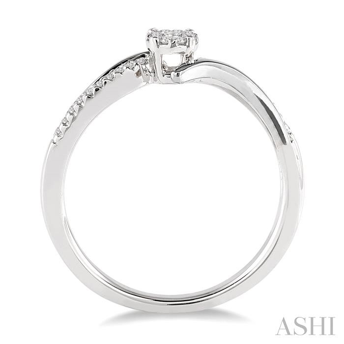 Round Shape Lovebright Diamond Fashion Ring-3