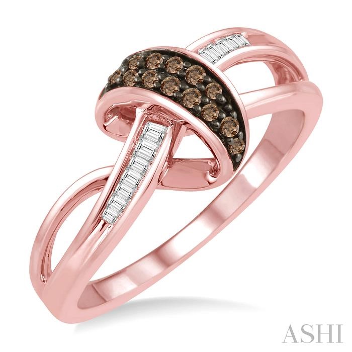 CHAMPAGNE DIAMOND FASHION RING