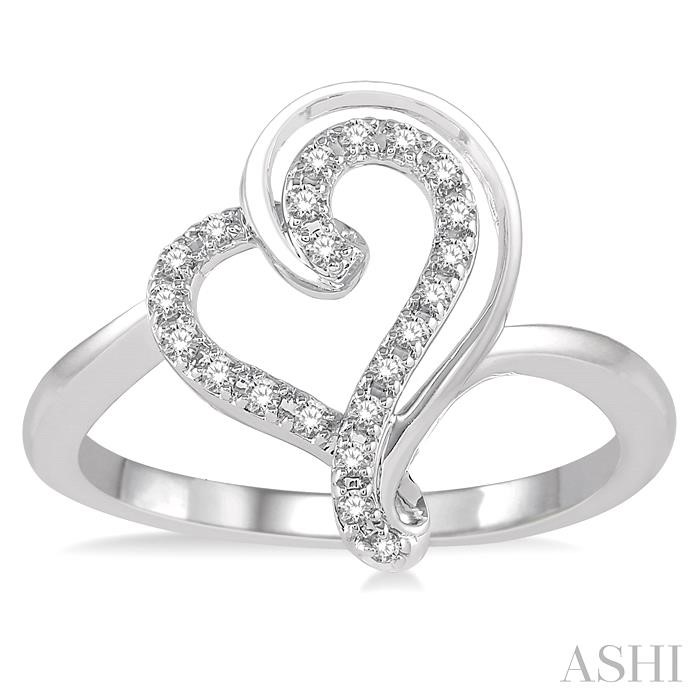 Heart Shape Diamond Fashion Ring-2